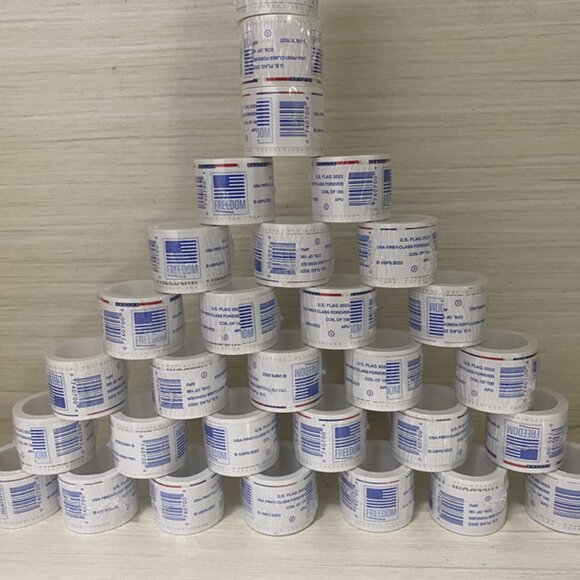 Shoes - 2023 Forever 60 Rolls Holiday use GOOD (6000 pieces)
